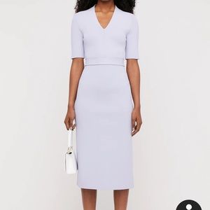 Scanlan Theodore Crepe Knit Dress